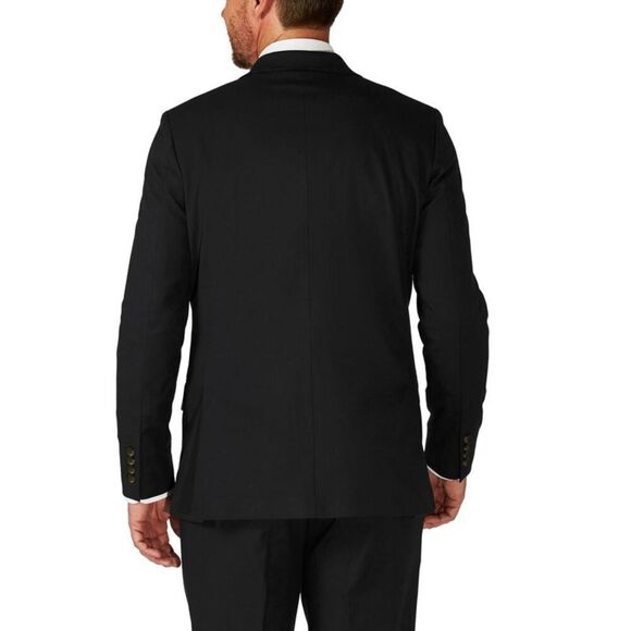 Haggar H26 -  Men's Big & Tall Tailored Fit Premium S Black - Picture 3 of 3